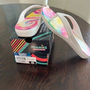 Women's Sketchers Bay Breeze Spontaneous Flip Flops Size -8